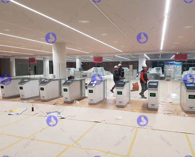 高端智能定制闸机——韩国机场高端定制机
